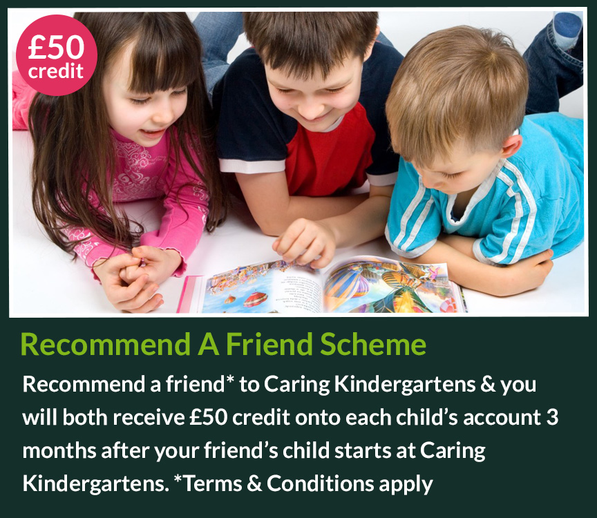recommend a friend nursery scheme